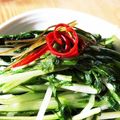 マンゴーがだいすき♪'s cooksnap of when they made 水菜の漬物　硬い水菜にも。.