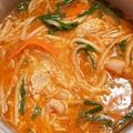 バンビーノ☆'s cooksnap of when they made ♡韓国料理大好き★ユッケジャンクッパ♪♡.