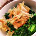 こずっぺ's cooksnap of when they made レンジで簡単ほうれん草のお浸し.