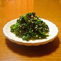 まりみぃ's cooksnap of when they made ほうれん草の柚子胡椒＋ポン酢でおひたし.