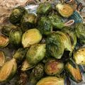 saki1010's cooksnap of when they made オーブンでカリッとロースト芽キャベツ！.