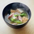 キンプリ's cooksnap of when they made 具材楽しむお味噌汁☆厚揚げ/ベーコンほか.