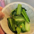 えみちょりん♪'s cooksnap of when they made 栄養満点♪ちぢみ菜の油炒め♪.