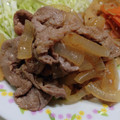 フレンチブルブル's cooksnap of when they made 豚こま切れ肉の生姜焼き【下味冷凍】.