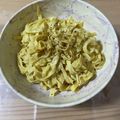 ながぴー♧'s cooksnap of when they made 豆腐皮で濃厚カルボナーラ.