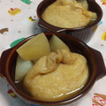 赤い電話's cooksnap of when they made じゅわっと美味しいもち巾着と大根の煮物.