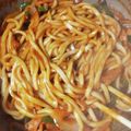 さらさんレシピ's cooksnap of when they made うどんナポリタン.