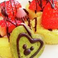 クックSOUYHP☆'s cooksnap of when they made 市販のロールケーキdeデコレーション♪.