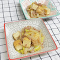 ゆづキッチン's cooksnap of when they made 挽き肉絡む～✨白菜と厚揚げの旨塩炒め.