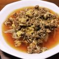 クックS3KLCL☆'s cooksnap of when they made もやしのひき肉卵　中華あんかけ　どすぇ.
