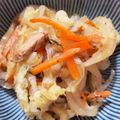 hakobetet's cooksnap of when they made シーチキン白菜人参しりしり.