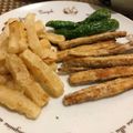 ONE★MAYU★'s cooksnap of when they made ごぼうが1本食べられるサクサク揚げ.