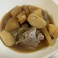 papikun's cooksnap of when they made 里芋大根こんにゃくの煮物.