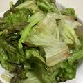 papikun's cooksnap of when they made パクパク食べちゃう♡サニーレタスサラダ.