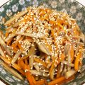 めぐンクック☆'s cooksnap of when they made 超簡単！麺つゆで味が決まる☆金平ごぼう☆.