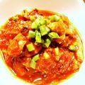 りのーあ's cooksnap of when they made 鶏もも肉のトマト煮込み【冷凍・作り置き】.