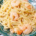 らいむき0522's cooksnap of when they made 海老とレモンのさわやかスパゲッティ.