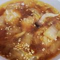 hozunyam's cooksnap of when they made ふっくら肉団子と白菜のスープ.