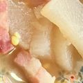 まめとはむ's cooksnap of when they made 大根とブロックベーコンの煮物.