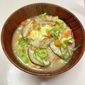 azbjbn's cooksnap of when they made ✿風邪をひいたら✿栄養たっぷりおじや✿.