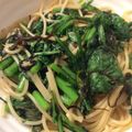 ベティ３'s cooksnap of when they made 春菊の和パスタ.