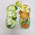 みかかめ's cooksnap of when they made お野菜を摂取♪小松菜と揚げ玉のおにぎり.