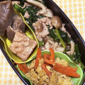 わたさな2016's cooksnap of when they made 小松菜と豚挽肉の甘辛炒め.