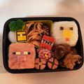 saolihiro's cooksnap of when they made マイクラ弁当.