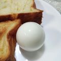 クック6DDPP8☆'s cooksnap of when they made ☆新幹線やコンビニで売ってる塩味ゆで卵☆.