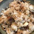 saki1010's cooksnap of when they made 【楽めし】マッシュルームのバター醤油炒飯.