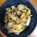 手抜きクック's cooksnap of when they made 白菜の塩昆布炒め.