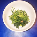 神風＊'s cooksnap of when they made ほうれん草とワカメの梅マヨ和え.
