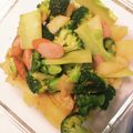 美代子ママ's cooksnap of when they made クリスマスの付け合わせにブロッコリー炒め.