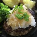 はなぴっち's cooksnap of when they made レンジDE簡単和風ハンバーグソース.