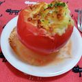 クック40IE82☆'s cooksnap of when they made トマトの温泉卵チーズ焼き.