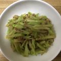 かおり♡♡♡'s cooksnap of when they made エコレシピ♪ブロッコリー茎のおかか和え.