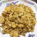 ぴいこたん's cooksnap of when they made 焼き肉のタレで★大葉ひき肉チャーハン.