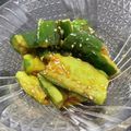 ちーずけーーき's cooksnap of when they made 豆板醤でピリ辛たたききゅうり.