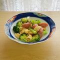 キンプリ's cooksnap of when they made ブロッコリーとウインナーと薄あげ炒め.