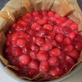 ひよみみ's cooksnap of when they made 苺たっぷり♡レアチーズケーキ.