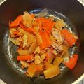 29922992's cooksnap of when they made みんな大好き！豚バラ大根にんじん煮☆.