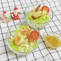 ゆづキッチン's cooksnap of when they made キャベツとレタスのサラダ☆チーバケット入.
