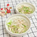 ゆづキッチン's cooksnap of when they made 水菜と大根の梅ぇ〜サラダ.
