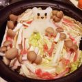 ＴＯＭＯ ＹＵ's cooksnap of when they made 取材受けました☆大根おろしアート白クマ鍋.