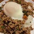 ちゃまた's cooksnap of when they made 簡単！美味しい！台湾ミンチ丼.