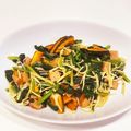 パインクリームソーダ's cooksnap of when they made ☆南瓜とほうれん草のバター醤油炒め☆.
