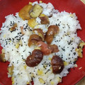 た～ちん＊'s cooksnap of when they made 絶品★栗渋皮煮deほんのり桜色の栗おこわ.