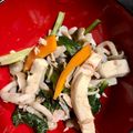 milsalud's cooksnap of when they made 小松菜大量消費＊高野豆腐とツナの煮物.