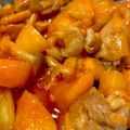 harapeko32's cooksnap of when they made 鶏ももとカブとしめじのケチャップ煮込み.