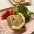 まじゅじゅ's cooksnap of when they made めかじきのムニエル レモンバターソースで.